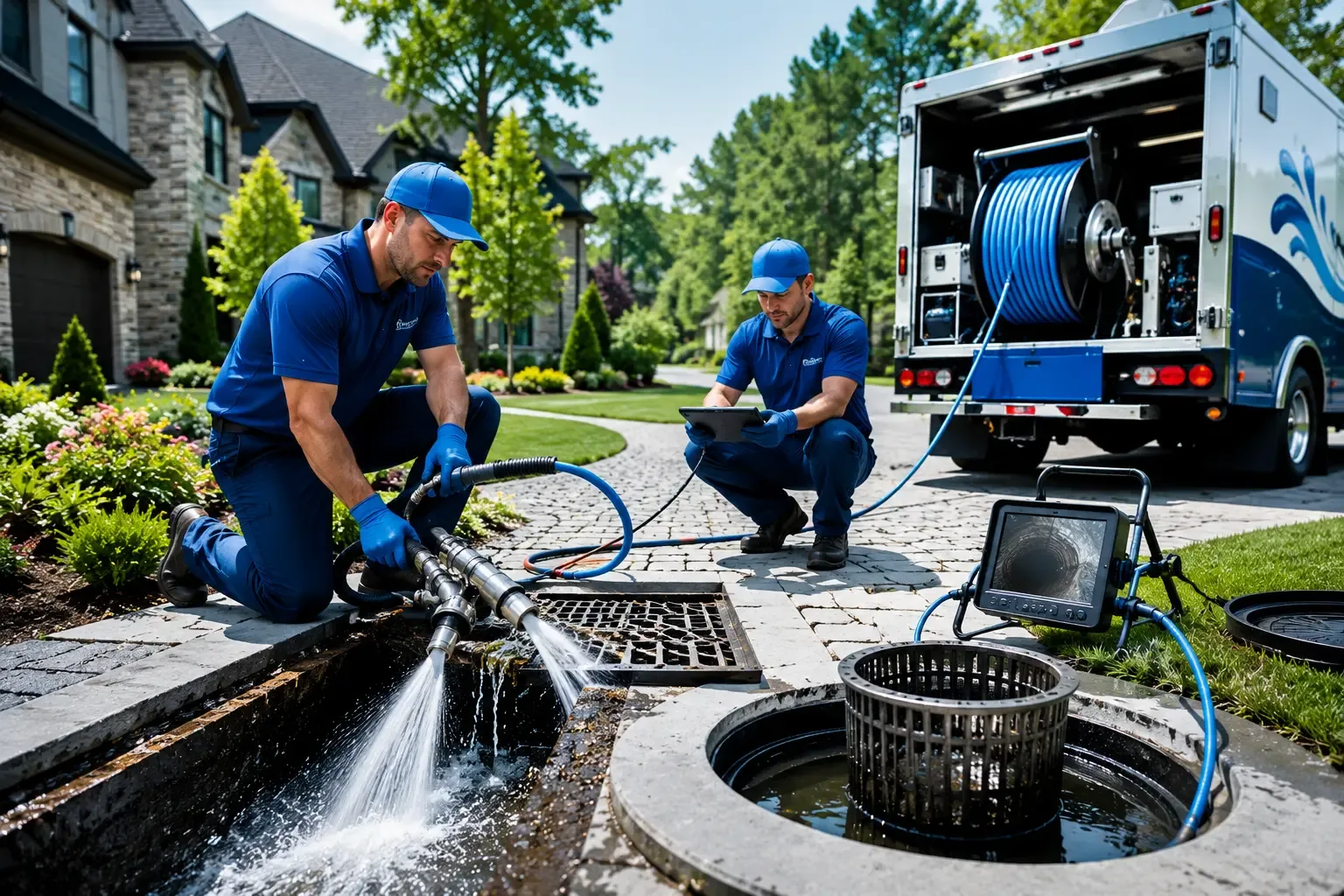 Local outdoor drain cleaning professionals in Ridgeville, IN