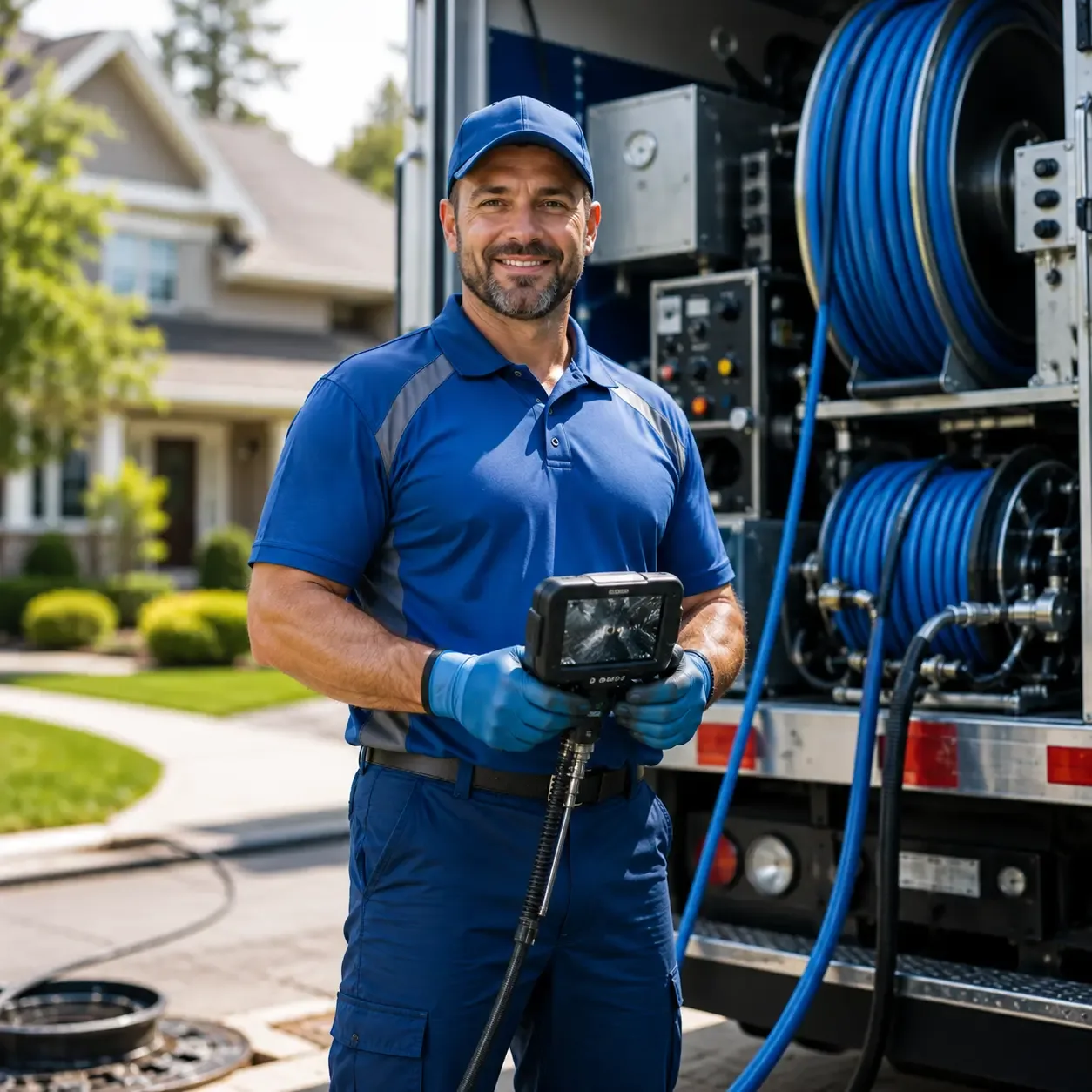 Local outdoor drain cleaning specialists in Ridgeville, IN
